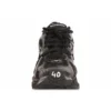Runner Baskets « Maille noire et nylon avec décor transparent multicolore » 677402W3RB11000