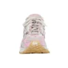 Runner Baskets « Mailles et nylon blanc et rose pâle » 677403W3RB39059