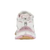Runner Baskets « Mailles et nylon blanc et rose pâle » 677403W3RB39059