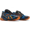Runner Baskets « Mailles et nylon bleu, orange et noir » 677403W3RB34719