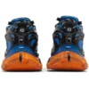 Runner Baskets « Mailles et nylon bleu, orange et noir » 677403W3RB34719