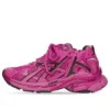Runner Baskets « Mailles et nylon fuchsia » 677402W3RB25510