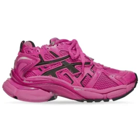 Runner Baskets « Mailles et nylon fuchsia » 677402W3RB25510