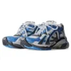 Runner Baskets « Nylon bleu et gris et tissu aspect daim » 772774-W3RNY4912