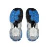Runner Baskets « Nylon bleu et gris et tissu aspect daim » 772774-W3RNY4912