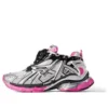 Runner Baskets « Silver White Pink Mesh and Nylon » 677402W3RBW9155