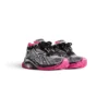 Runner Baskets « Silver White Pink Mesh and Nylon » 677402W3RBW9155
