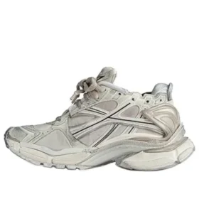 Runner Baskets « Tissu en nylon beige aspect daim » 772767W3RNY9797