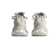 Runner Baskets « Tissu en nylon beige aspect daim » 772774W3RNY9797