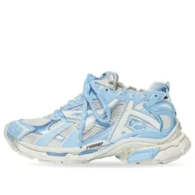 Runner Baskets « White Baby Blue Mesh and Nylon » 677402W3RB29744