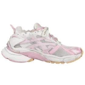 Runner Baskets « White Baby Pink Mesh and Nylon » 677402W3RB39059