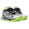 Runner Baskets « White Black and Neon Yellow Mesh and Nylon » 677403W3RBP1093