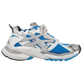 Runner Baskets « White Blue Mesh and Nylon » 677402W3RB34912
