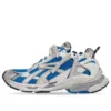 Runner Baskets « White Blue Mesh and Nylon » 677403W3RB34912