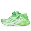 Runner Baskets « White Fluo Green Mesh and Nylon » 677403W3RBM3590