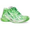 Runner Baskets « White Fluo Green Mesh and Nylon » 677403W3RBM3590