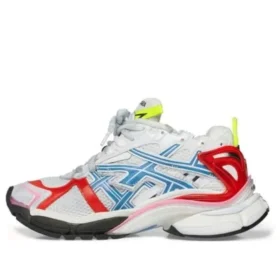 Runner Baskets « Worn Out White Blue Red Mesh and Nylon » 677402W3RB69645