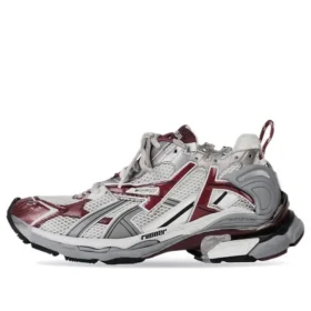 Runner « Bordeaux, gris, blanc, mesh et nylon » 677403W3RB39069