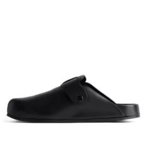 Sabots en cuir Sunday « Noir » 761284WCEA11000