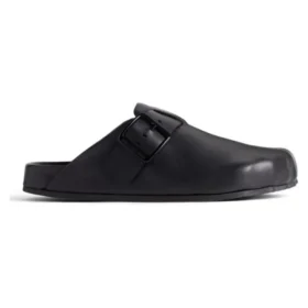 Sabots en cuir Sunday « Noir » 761284WCEA11000