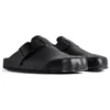 Sabots en cuir Sunday « Noir » 761284WCEA11000