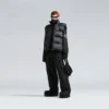 Sac banane de ski pour homme, noir Sac banane de ski pour homme, noir