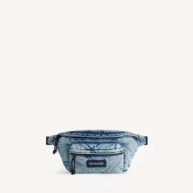 Sac banane Explorer pour homme, bleu délavé