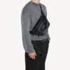 Sac banane Explorer pour homme, noir