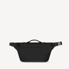 Sac banane militaire pour homme, grand format, noir