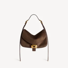 Sac à bandoulière Clicca pour femme, taille moyenne, couleur muscade