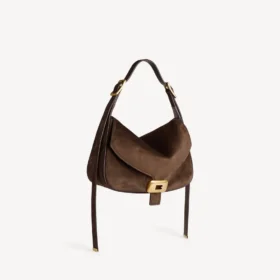 Sac à bandoulière Clicca pour femme, taille moyenne, couleur muscade