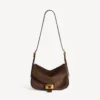 Sac à bandoulière Clicca pour femme, taille moyenne, couleur muscade Sac à bandoulière Clicca pour femme, taille moyenne, couleur muscade