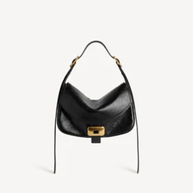 Sac à bandoulière Clicca pour femme, taille moyenne, noir