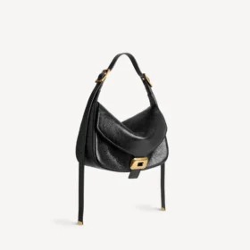 Sac à bandoulière Clicca pour femme, taille moyenne, noir
