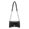 Sac à bandoulière Downtown Xs à motif crocodile « Noir » 6891212106F1090