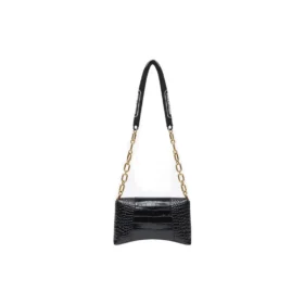 Sac à bandoulière Downtown Xs à motif crocodile « Noir » 6891212106F1090