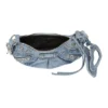 Sac à bandoulière en Denim Le Cagole Xs « Bleu » 6713092109U4715