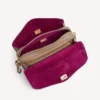 Sac à bandoulière Le 7 pour femme, taille moyenne, couleur biscuit