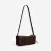 Sac à bandoulière Le 7 pour femme, taille moyenne, couleur moka Sac à bandoulière Le 7 pour femme, taille moyenne, couleur moka