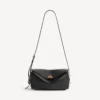 Sac à bandoulière Le 7 pour femme, taille moyenne, noir Sac à bandoulière Le 7 pour femme, taille moyenne, noir