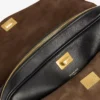 Sac à bandoulière Le 7 pour femme, taille moyenne, noir Sac à bandoulière Le 7 pour femme, taille moyenne, noir