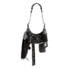 Sac à bandoulière Le Cagole Collector XS avec strass « Noir » 6713092AASO1000