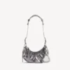 Sac à bandoulière Le Cagole pour femme XS, couleur argent Sac à bandoulière Le Cagole pour femme XS, couleur argent