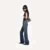 Sac à bandoulière Le Cagole pour femme XS, couleur argent Sac à bandoulière Le Cagole pour femme XS, couleur argent