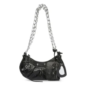 Sac à bandoulière Le Cagole Xs avec chaîne « Noir » 7128131VG9Y1000