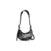 Sac à bandoulière Le Cagole XS DIY Metal « Black » 6713092AAXE1090