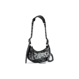 Sac à bandoulière Le Cagole XS DIY Metal « Black » 6713092AAXE1090