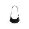 Sac à bandoulière Le Cagole XS DIY Metal « Black » 6713092AAXE1090