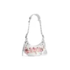 Sac à bandoulière Le Cagole Xs DIY Metal « White » 6713092AAXE9066