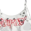 Sac à bandoulière Le Cagole Xs DIY Metal « White » 6713092AAXE9066